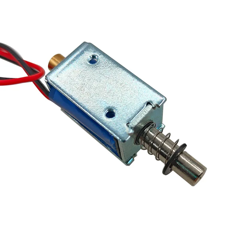 TAU-0420 Cerradura electromagnética DC 6V 12V Cerradura magnética cerradura eléctrica 0.85A 1.8A Cerradura Solenoide lineal - imagen 5