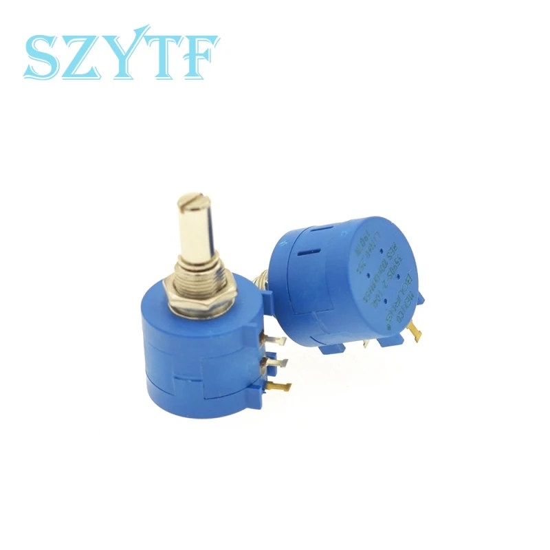 3590S-2-103L 103 102 104 503 3590S 10K 1K 100K 50K ohm Potenciómetro multivuelta de precisión Resistencia ajustable de 10 anillos