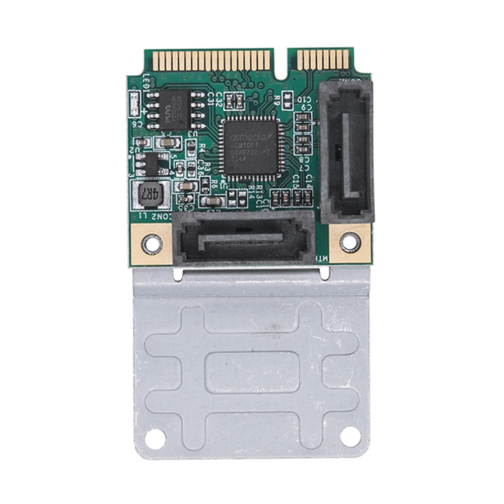 Mini tarjeta elevadora PCI-E a SATA3.0, convertidor M.2 PCI-E 2,0, tarjeta de expansión de clave B + M 2/4, SATA 3,0, tarjeta adaptadora SSD - imagen 4
