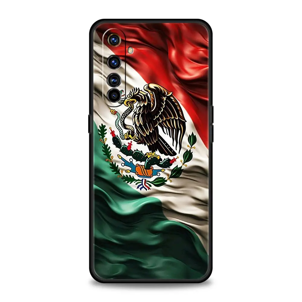 Funda de teléfono con bandera de México para Realme, 12, 11, 10, 9, 8, 5G, 7, 6, GT5, GT3, GT2 Pro Plus, C21, C11, C25, C35, GT Neo 2, 3, 3T, 5 - imagen 4