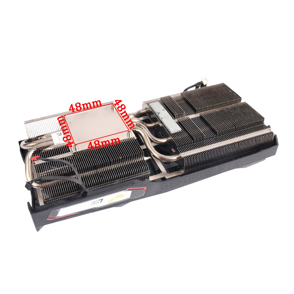 Dissipateur thermique de remplacement pour MSI GeForce GTX 1650 1650S 1660 1660S 1660Ti GAMING X 1660 Z PLUS, radiateur de refroidissement de carte graphique et vidéo - imagen 5