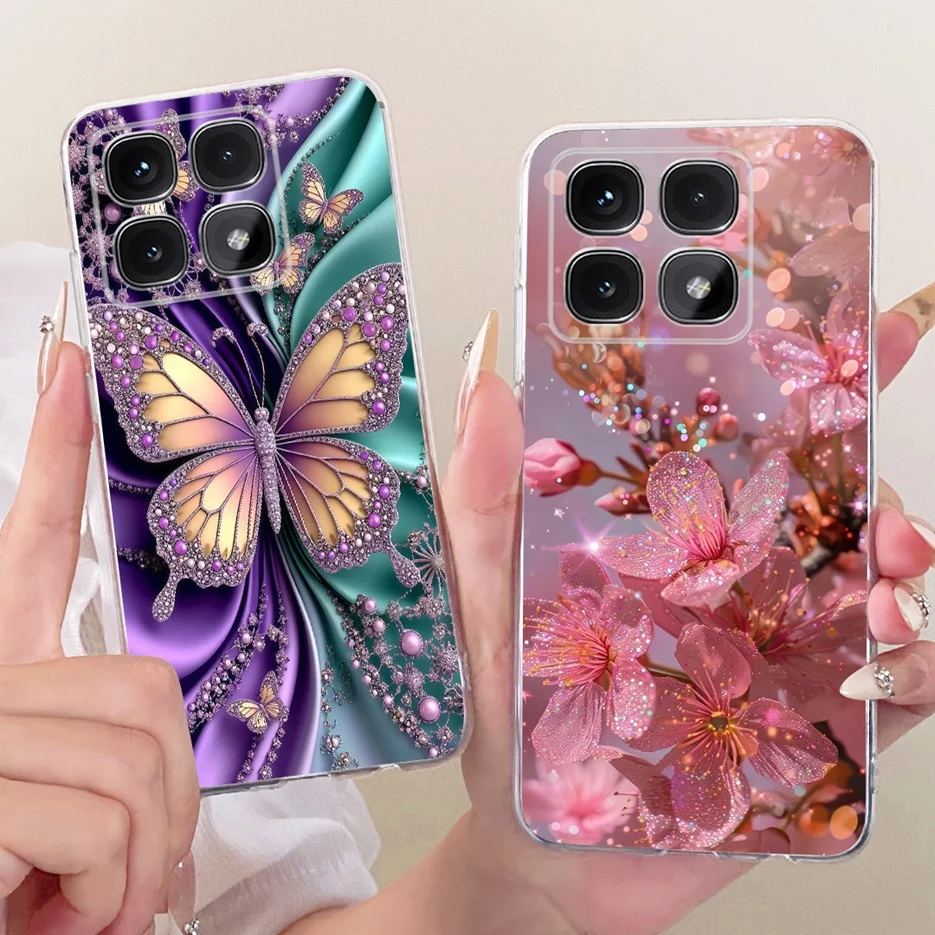 Para Xiaomi 14T Pro 5G funda lindo León moda cubierta pintada funda de teléfono de silicona suave para Xiaomi Mi 14T Pro Mi14T 14TPro 5G Fundas - imagen 5