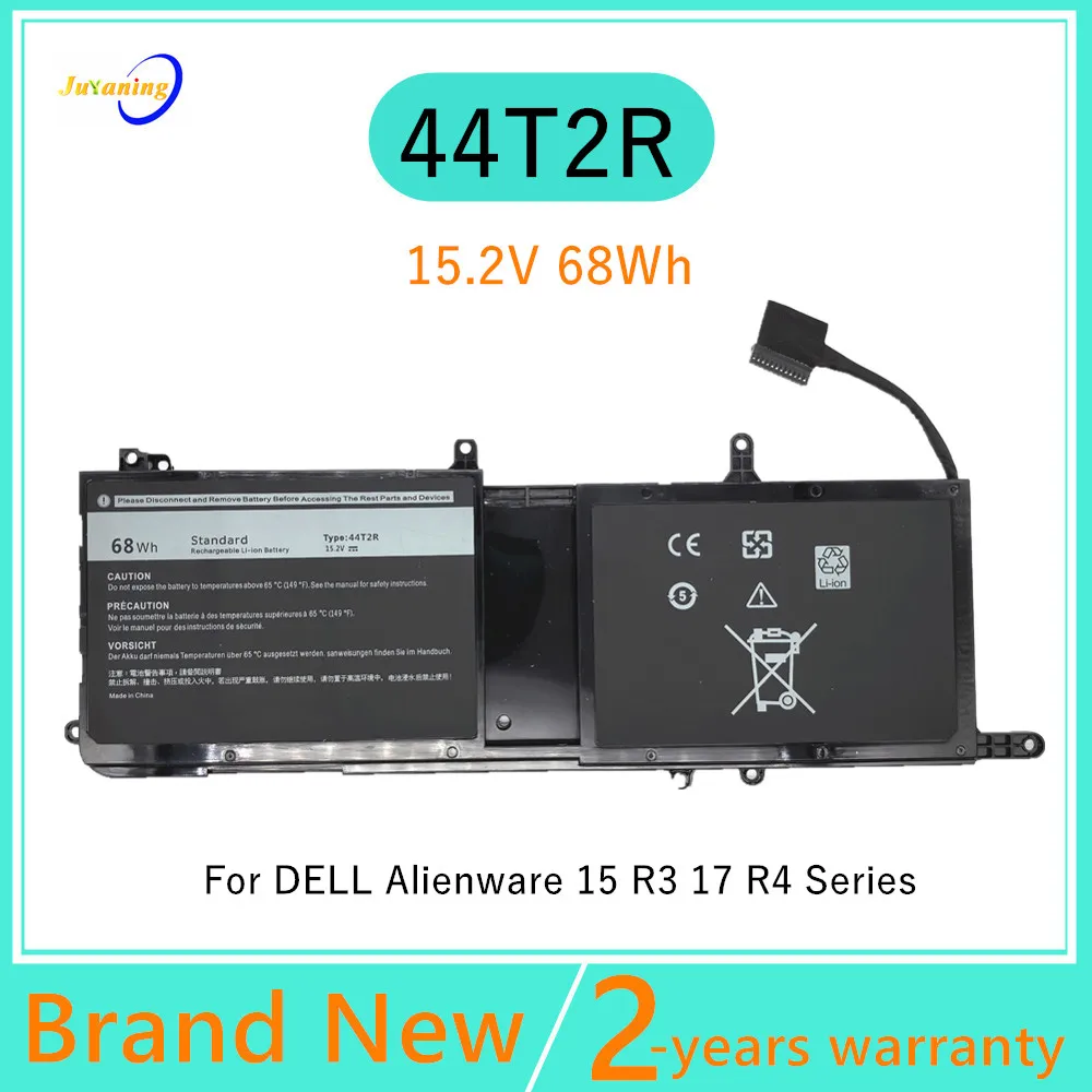 Batería de ordenador portátil 44T2R para DELL Alienware 15 R3 17 R4 Series 546FF 0HF25D 15,2 V 68Wh