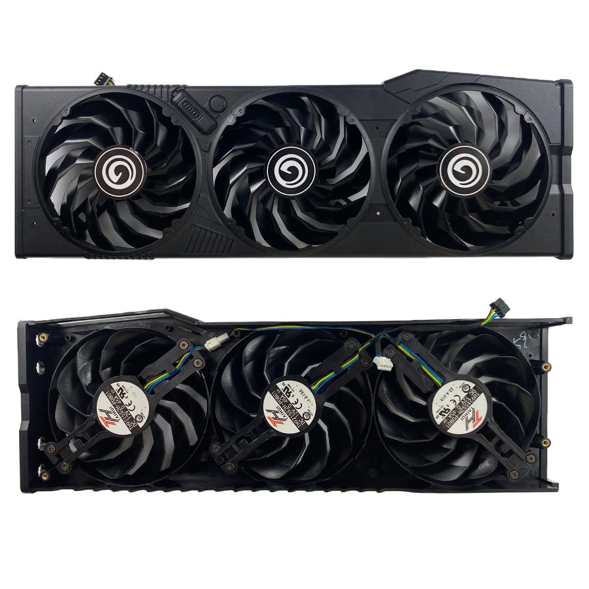 Nuevo para GALAX GeForce RTX3060ti 3070 3070ti 3080 3080ti 3090 panel de ventilador de repuesto de tarjeta gráfica GENERAL con ventilador - imagen 2