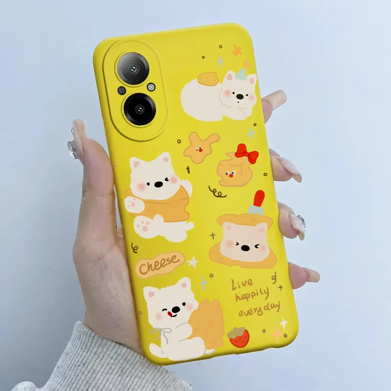 Para Realme C67 4G Funda RMX3890 Linda dibujos animados Panda astronauta silicona suave funda trasera delgada para Realme C 67 C67 4G RealmeC67 Funda - imagen 2