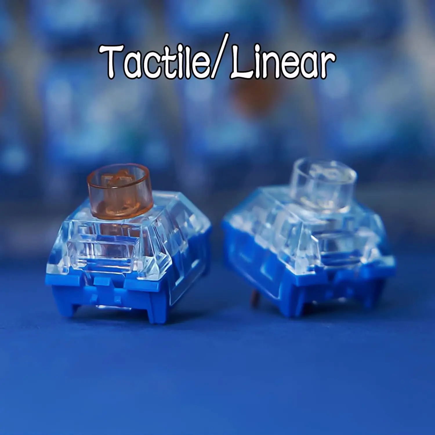 Kailh Deep Sea Pro Whale interruptores táctiles silenciosos interruptores lineales Island para interruptor de teclado mecánico lubricado - imagen 5