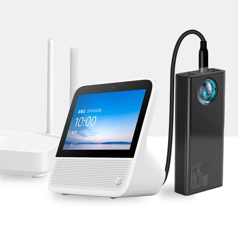 Cable de aumento de potencia USB C tipo C PD a DC 5V, 9V, 12V, 20V, 5,5x2,5mm, 4,0x1,7mm, 3,5x1,35mm, Adaptador convertidor de módulo de aumento de enchufe - imagen 4