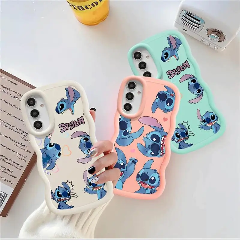 Funda Stitch The Baby Disney para Samsung Galaxy A21s A51 A50 A15 A14 A13 A11 A02s A05s A04 A03 A12 A50s A20s A30 TPU Capa - imagen 2