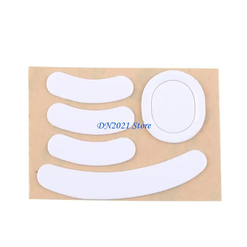 F3KE 1 Set 0.6mm Thickness White Mouse Feet Skates for G Wireless Mice - imagen 2