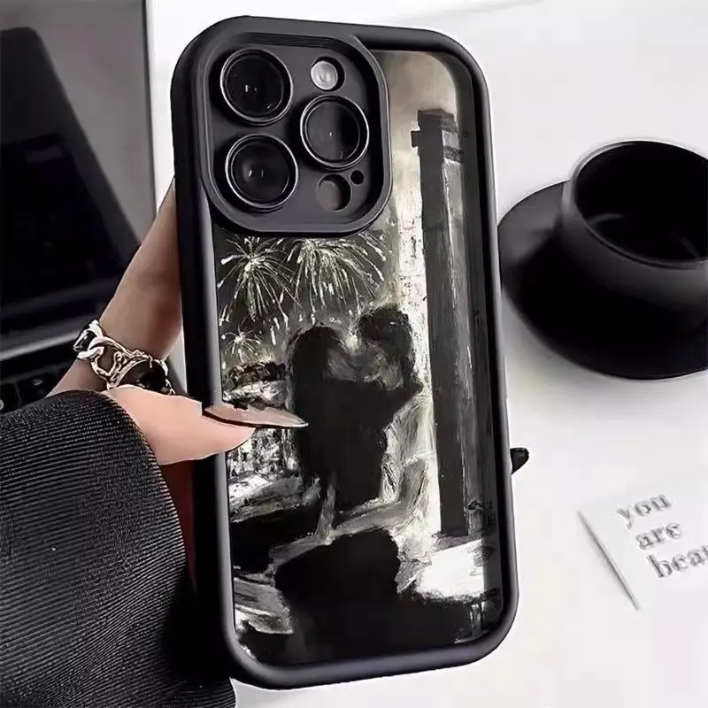 Funda de teléfono con pintura al óleo artística para Samsung Galaxy S23 S24 S25 Ultra S22 S21 S20 Plus FE A15 A35 A54 A55