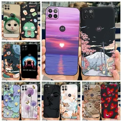 Motorola Moto G 5G Funda Silicona Suave TPU-Protección Lujo Pintada
