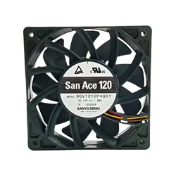 Sanyo 9GV1212P4G01 – Ventilador industrial PWM de 12 V, 120 mm
