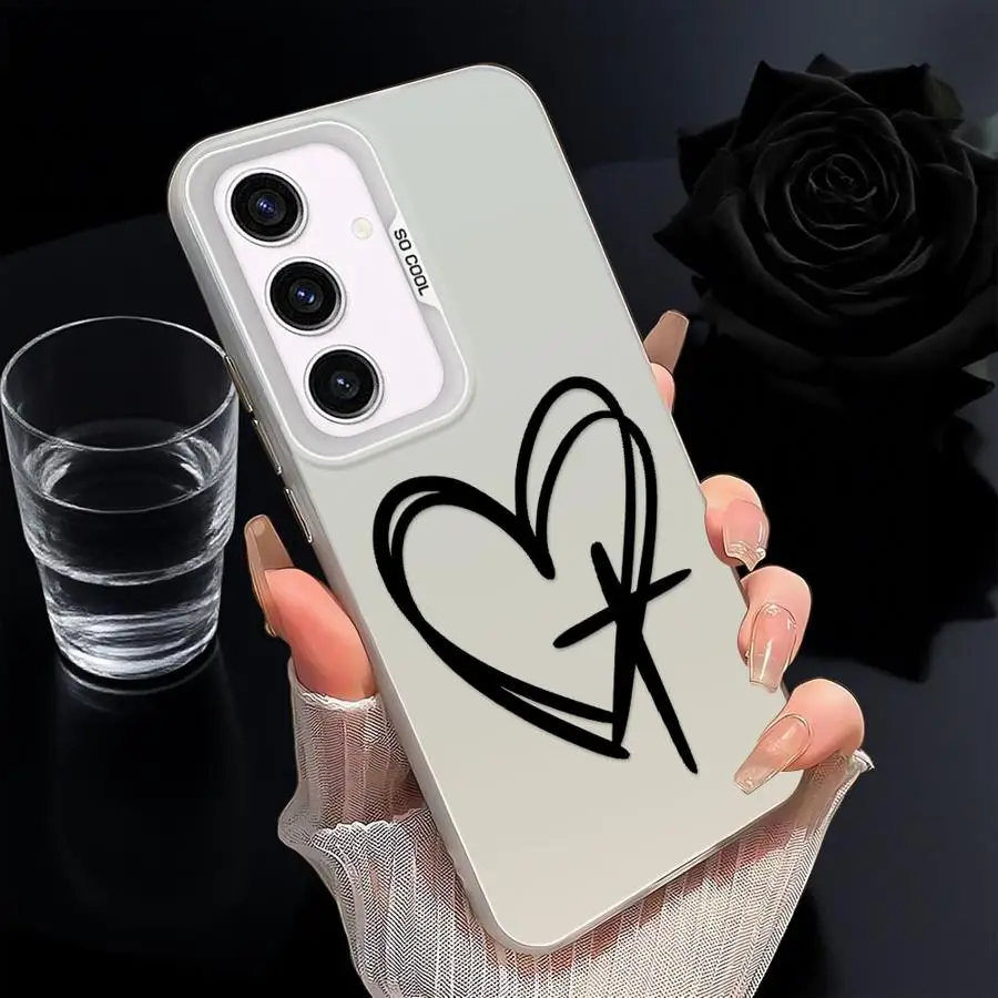 Funda para Samsung Galaxy A25 A23 A73 A32 A36 A22 A52 A53 A24 A26 A33 A34 funda trasera para teléfono patrón de cruz genial - imagen 4