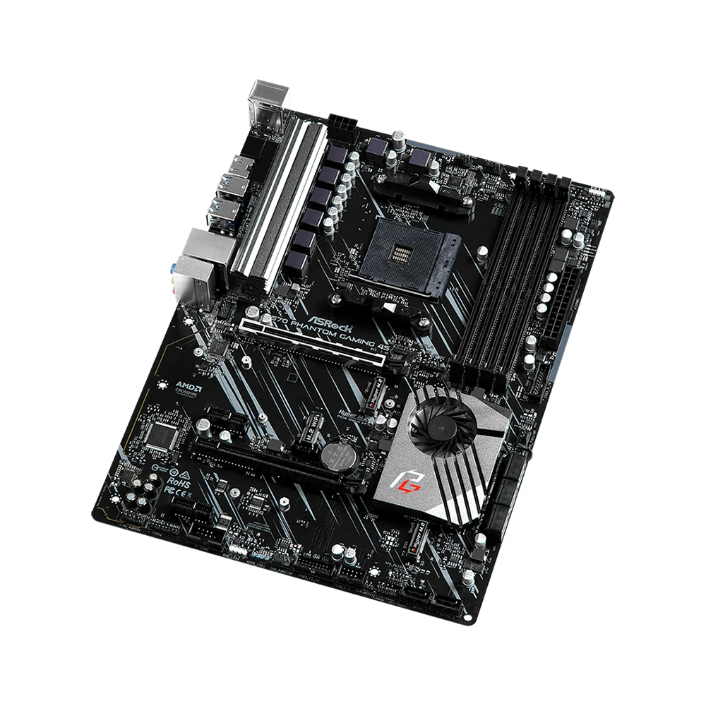 Placa base ASRock X570 PHANTOM GAMING 4S X570 AMD AM4 compatible con 5600 5600G 5700X 5800X3D CPU 4 × DDR4 128GB PCI-E 4,0 HDMI M.2 ATX - imagen 3