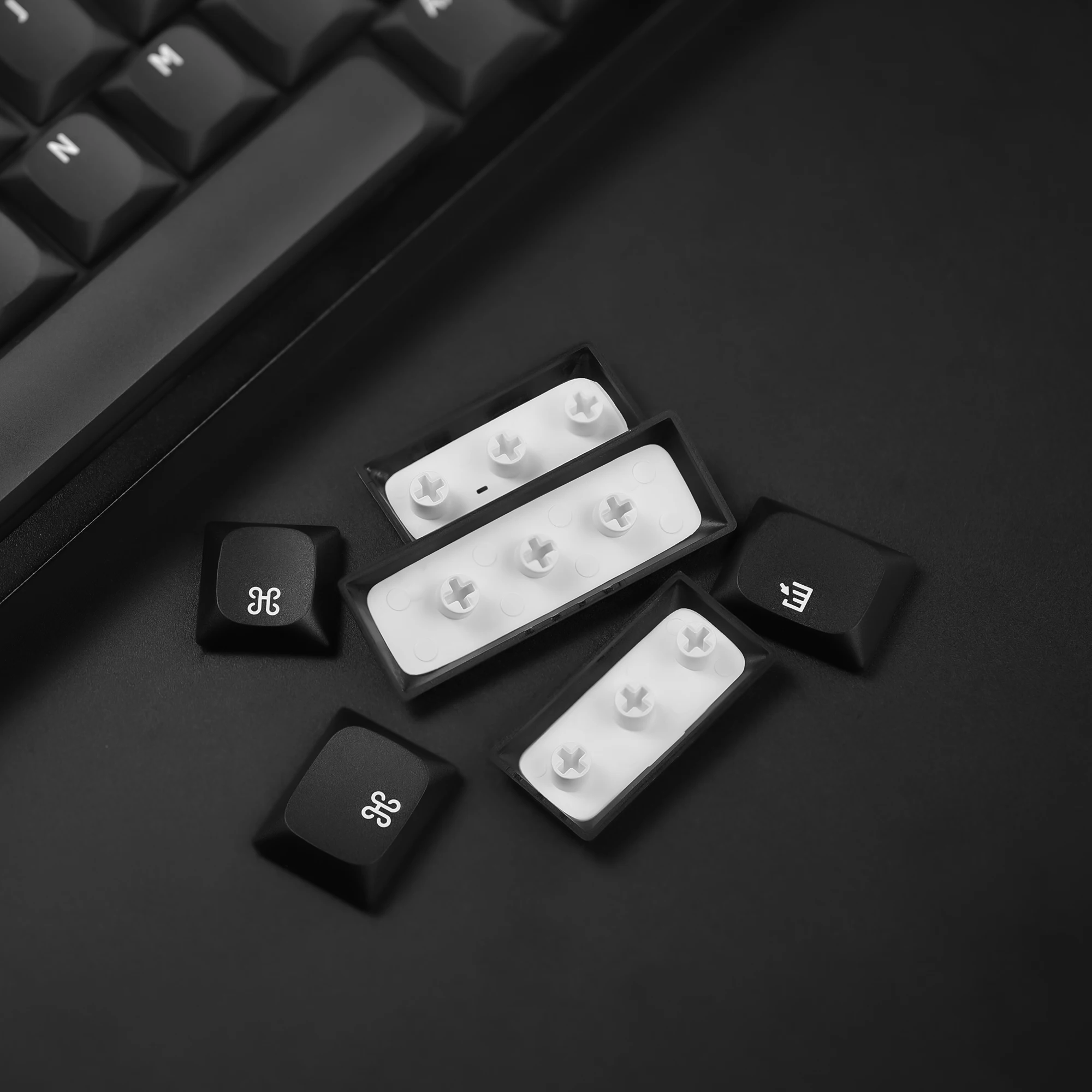 Teclas Chosfox de perfil bajo PBT MX para teclado mecánico Kailh 1353 con interruptor de perfil bajo teclas ultrafinas - imagen 4