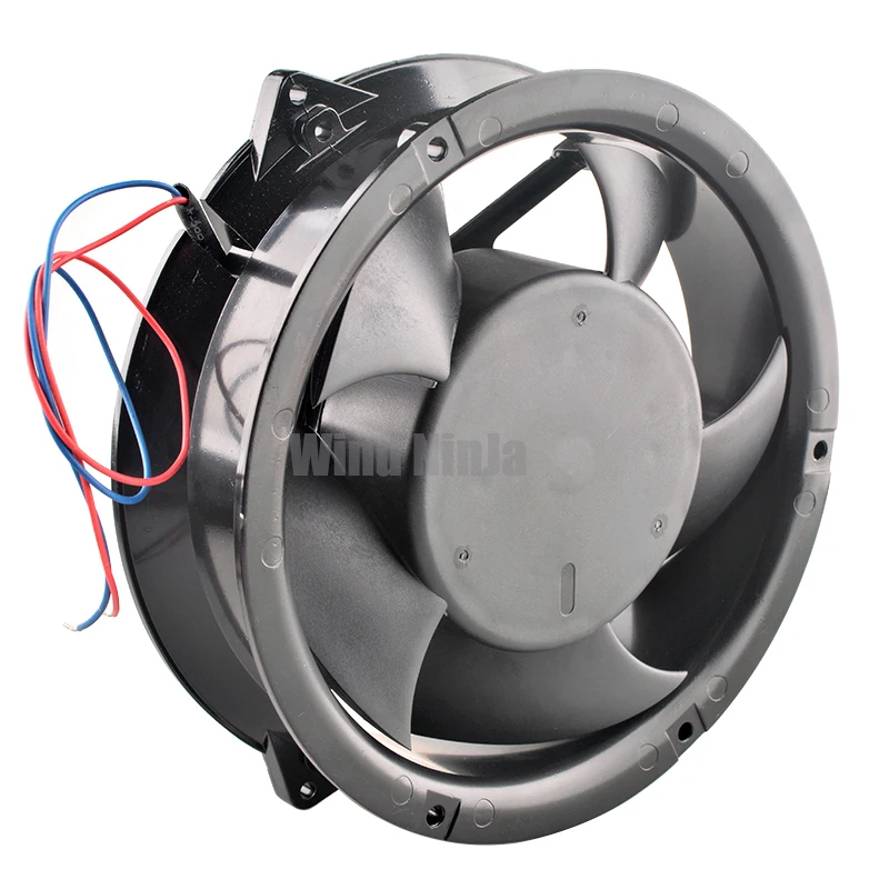 DA17251B24U Ventilador de enfriamiento de flujo axial de alta velocidad 172 mm x 172 mm x 51 mm DC24V 4.14A 17.2 cm Ventilador para gabinete convertidor de frecuencia - imagen 4