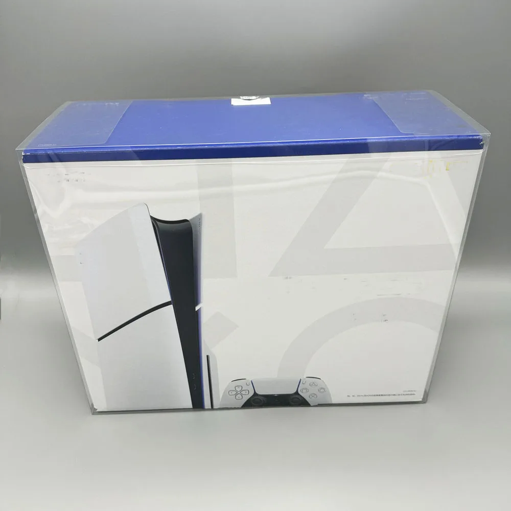 1 Protector de caja para PS5 Slim 2000, caja de Host, versión de unidad óptica, estuche de exposición transparente, caja de colección - imagen 4