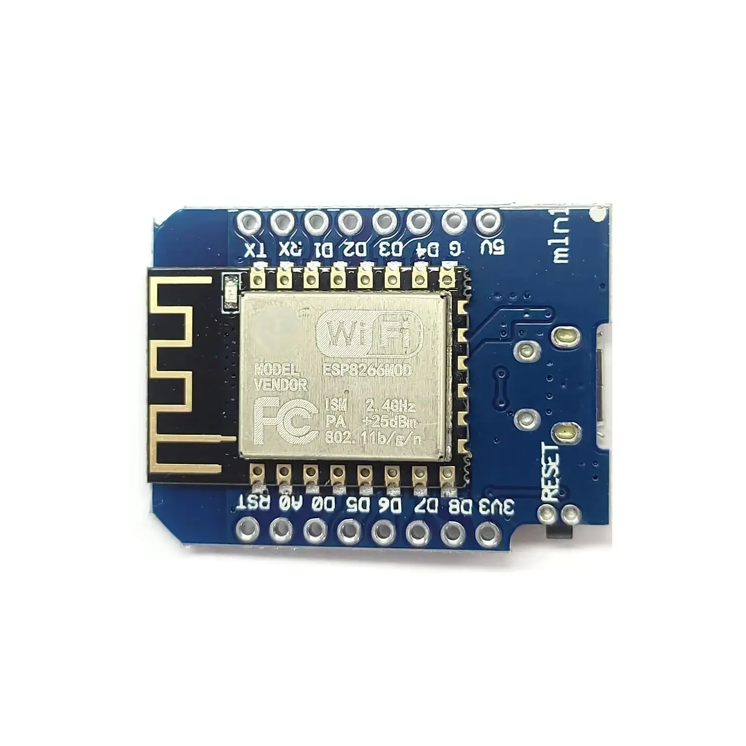 16Pin ESP8266 D1-Mini Mini módulo de placa de desarrollo módulo Wifi para NodeMcu Lua Wifi Internet de las cosas D1 Mini USB Micro tipo C - imagen 4