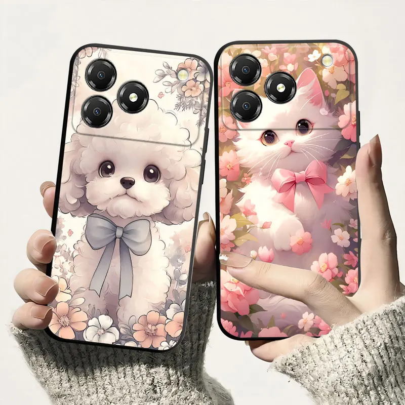 Para ZTE Nubia A76 4G /NubiaA76 funda protectora de silicona suave contraportada para ZTE Nubia A76 5G negro TPU funda de teléfono a prueba de golpes - imagen 4