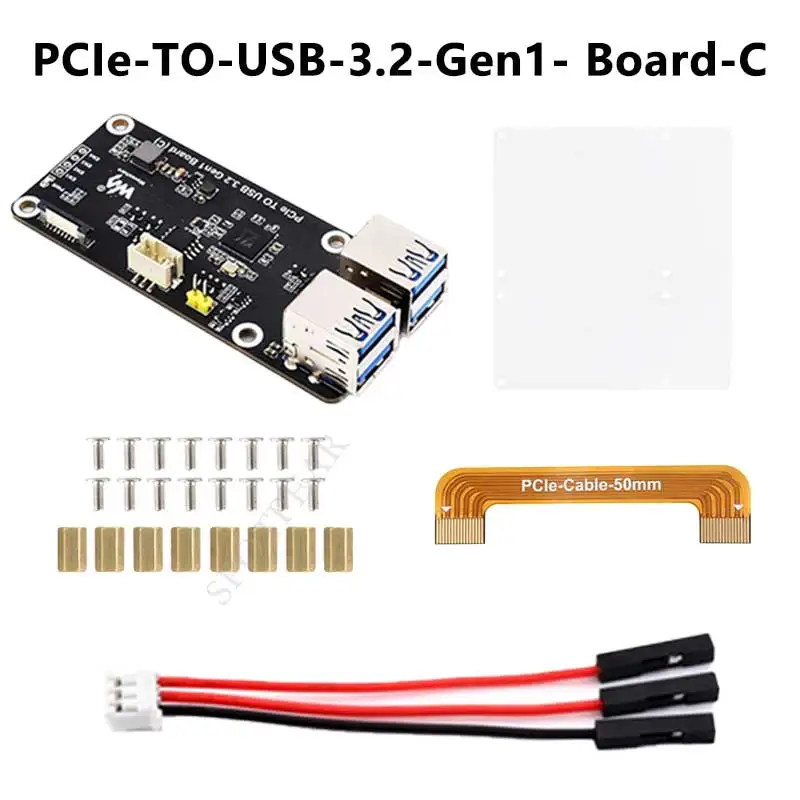 PCIE-to-4CH-USB3.2-C