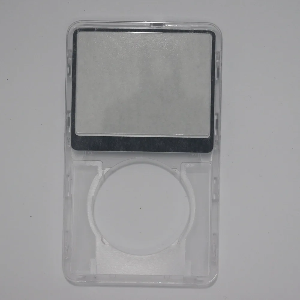 Para iPod 5th Video Rojo Negro Blanco Amarillo Púrpura Azul Transparente Cubierta frontal transparente - imagen 5