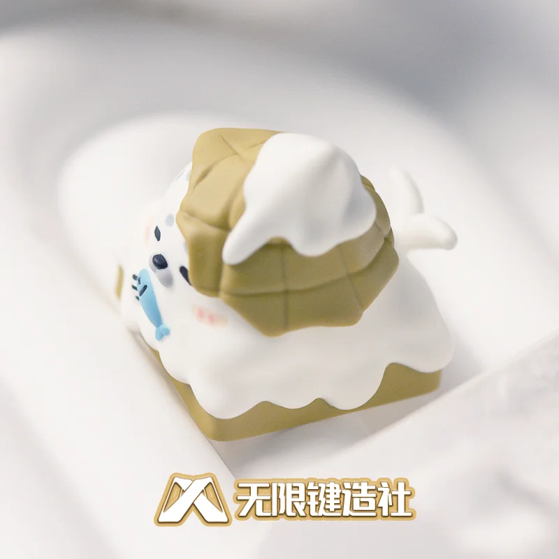 Teclas individuales Esc, 1 unidad, teclas personalizadas de resina para teclado mecánico Diy Aula F75/F99 - imagen 3