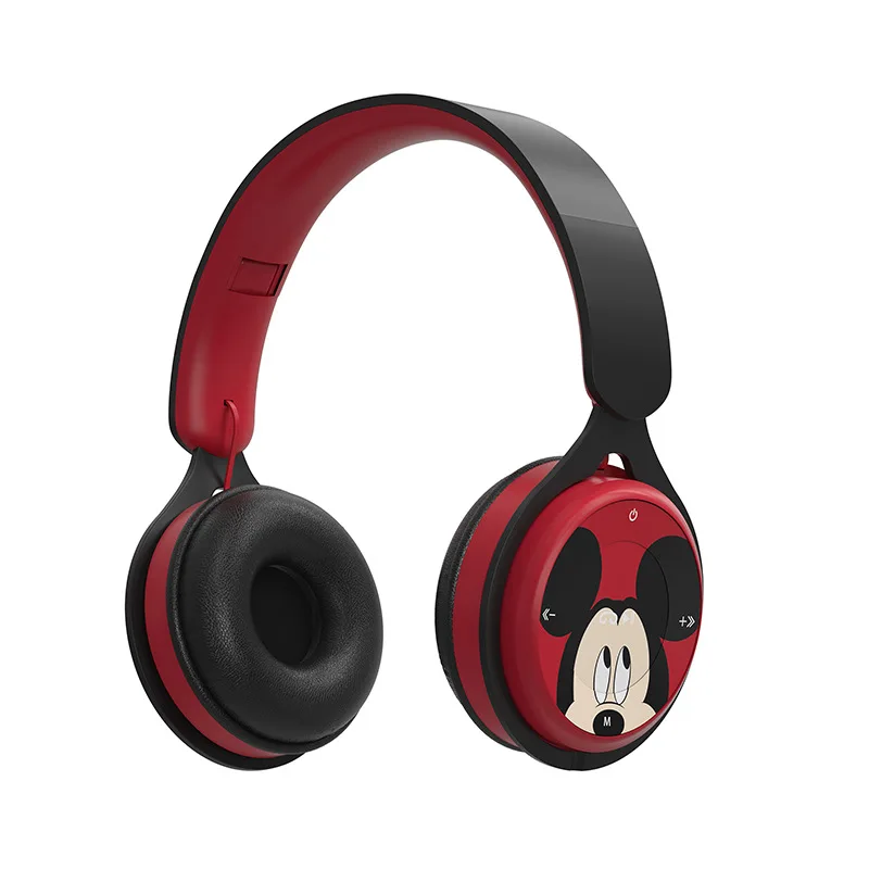 Disney Spiderman Disney Mickey auriculares inalámbricos Bluetooth sonido envolvente estéreo plegable auriculares para ordenador portátil - imagen 4