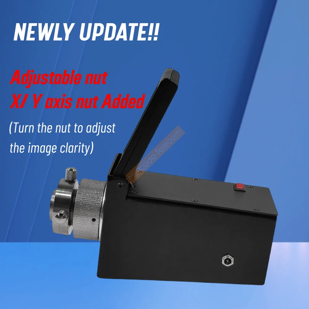 Microscopio de fibra de vídeo de HY-67G, sonda de microscopio de inspección de fibra óptica de alta precisión, pantalla de inspección facial de extremo 400x - imagen 2