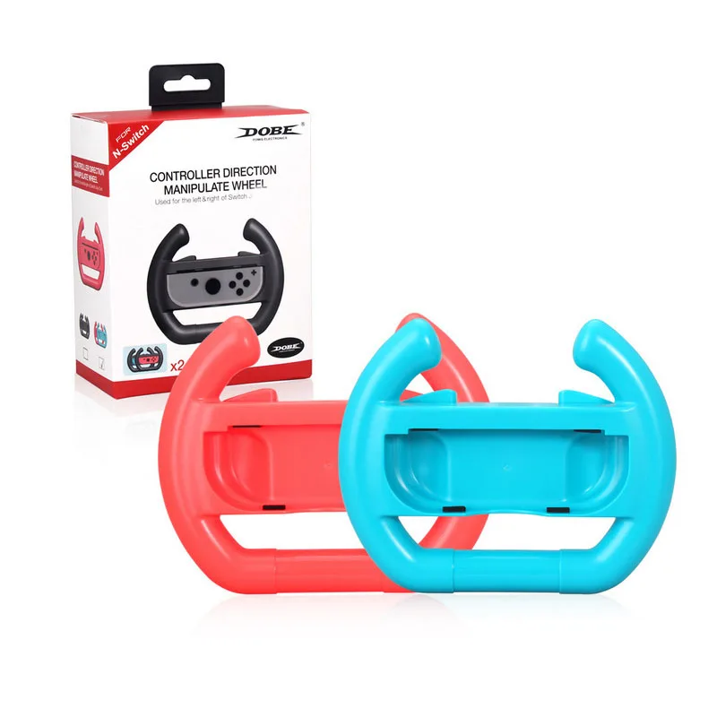 Empuñadura de volante para Nintendo Switch, empuñadura de mando para juegos de TNS-852, soporte izquierdo y derecho, empuñaduras de soporte para Joypad - imagen 2