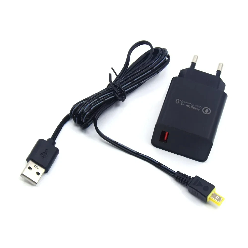 AP-V30 AP-V30U APV30 Cable USB adaptador QC3.0 para cámara JVC Everio DV videocámara GZ HD520 HD620 HD760 HM990 MS250 VX700BUS - imagen 3
