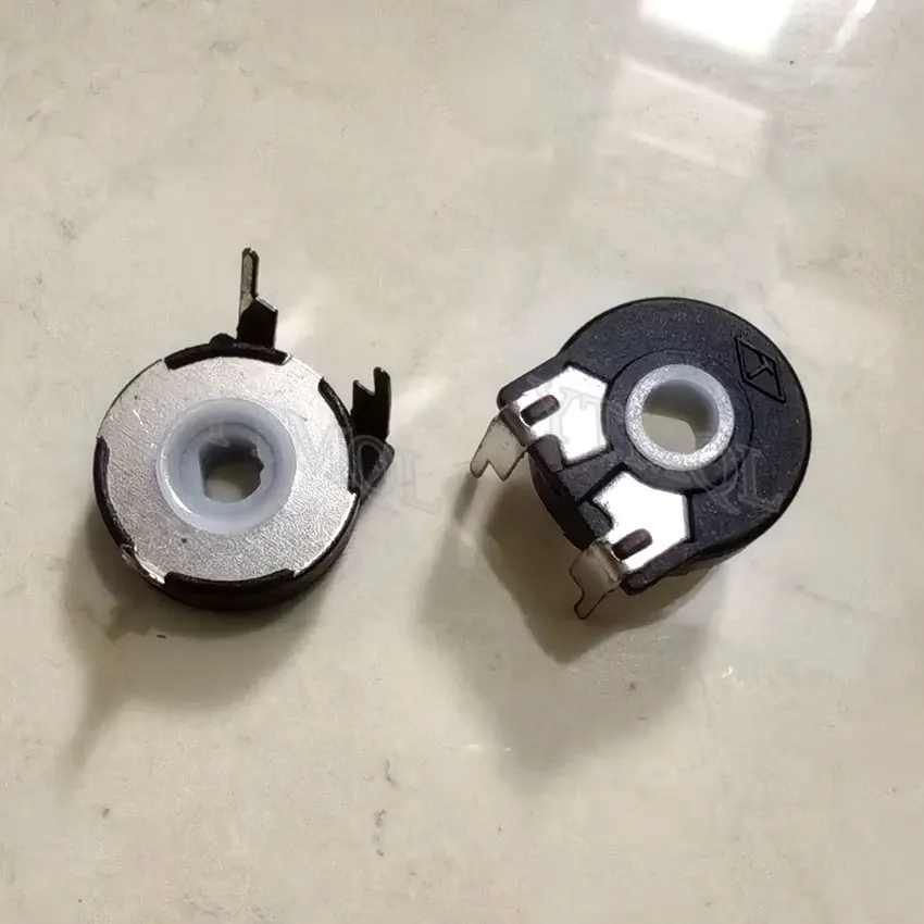 2 uds PT15 resistencia ajustable 1K 2K 5K 10K 20K 50K 100K 500K agujero elíptico conector de potenciómetro Horizontal - imagen 3