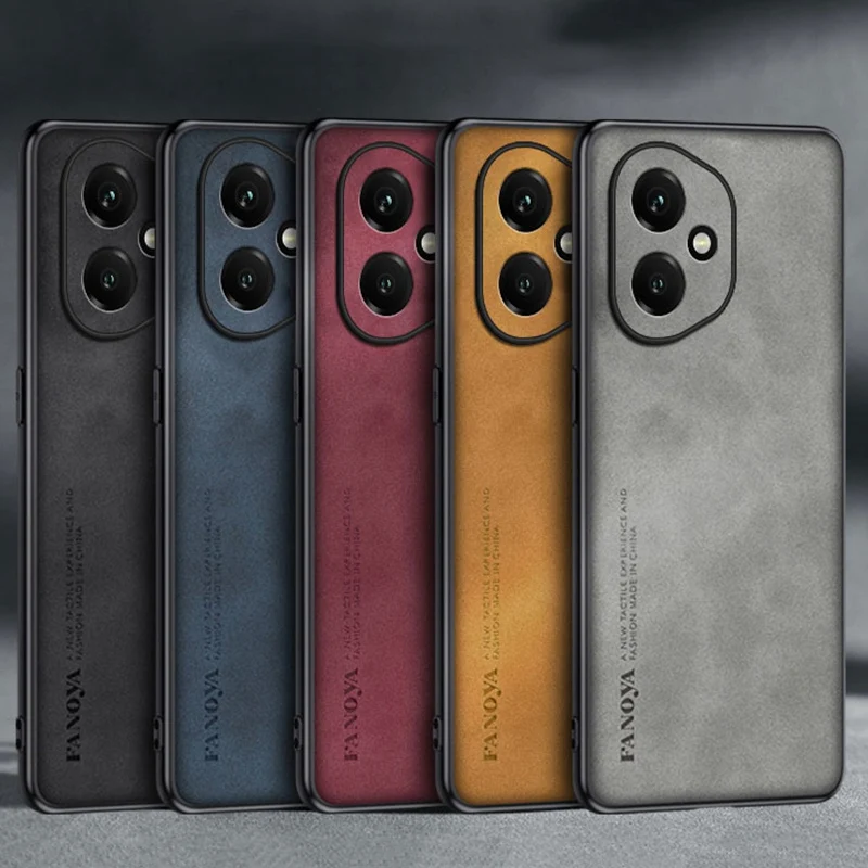 Funda PU Honor 400 – Lujo Cuero Silicona Mate Antigolpes - imagen 2