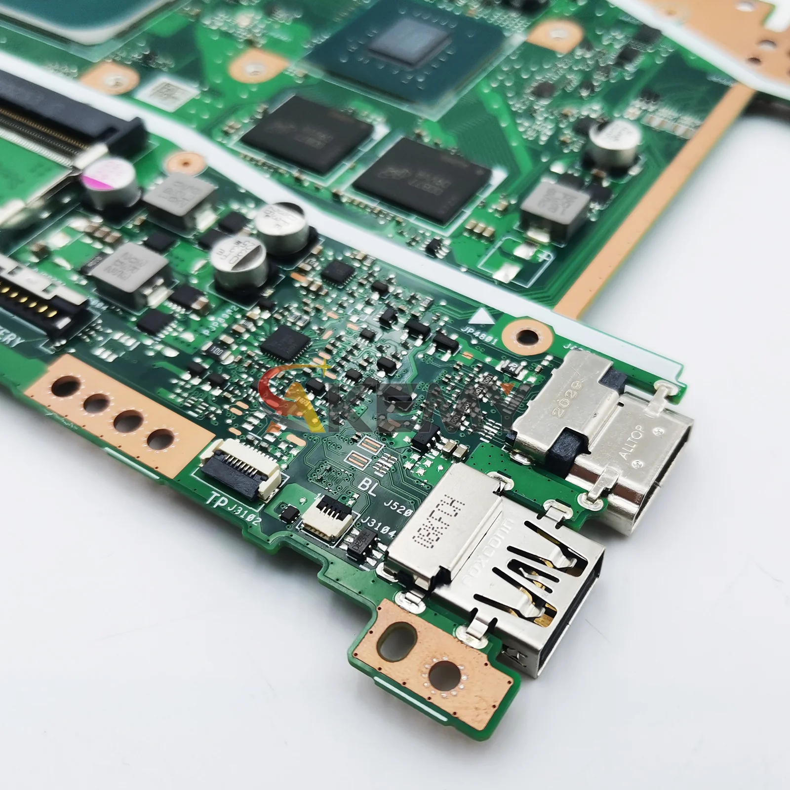 Placa base para ordenador portátil X409JP para ASUS X409J A409J A509J Y4200J X409JB F409J X409JP P1510CJA F509J R409J placa base 10. a generación I3 i5 i7 - imagen 4