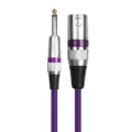 Purple-TS-XLR Male
