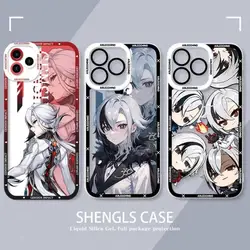 Funda iPhone Genshin Impact Furina Arlecchino Compatible