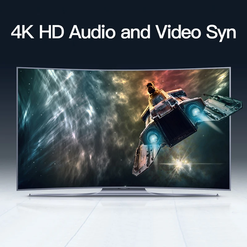 Interruptor HDMI 3×1 Vention 4K 60Hz con Mando a Distancia - imagen 3