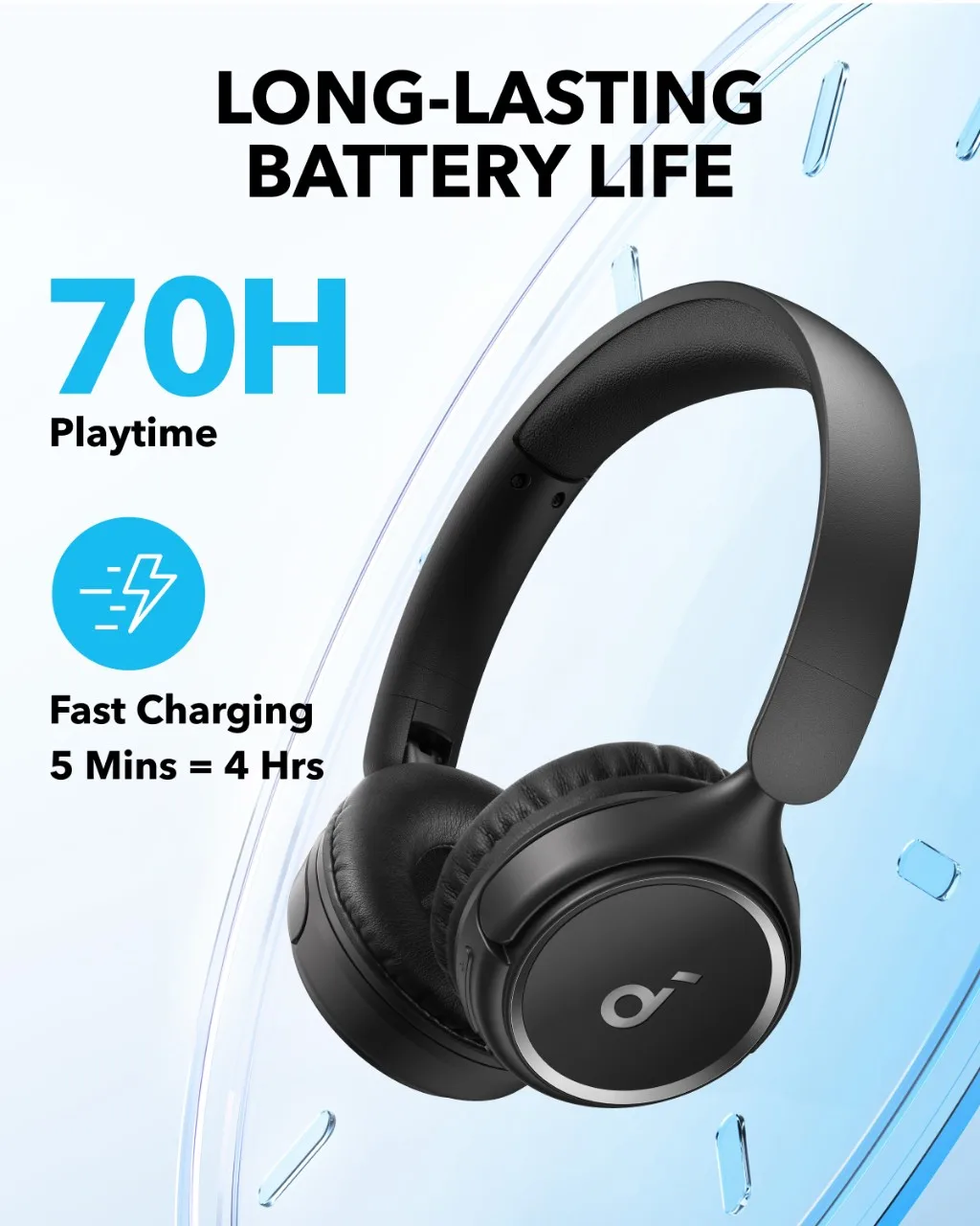 Soundcore by Anker H30i Auriculares intrauditivos inalámbricos Auriculares inalámbricos Bluetooth Auriculares inalámbricos Auriculares Bluetooth 5.3 - imagen 3