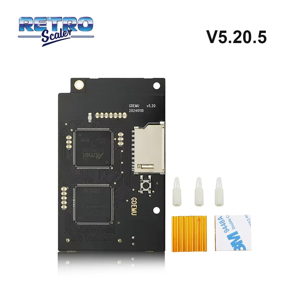 RetroScaler GDEMU 5.20 Optical Drive Simulation Board SD Extension for Dreamcast DC VA1 Game Console - imagen 3