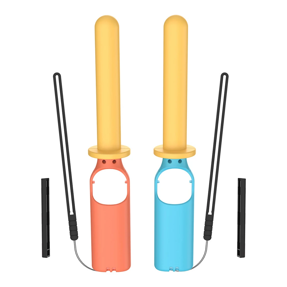 Paquete de 2 accesorios de espada para Nintendo Switch2, juegos deportivos, accesorios de juego de esgrima, mango desmontable para Nintendo para Switch/OLED - imagen 4