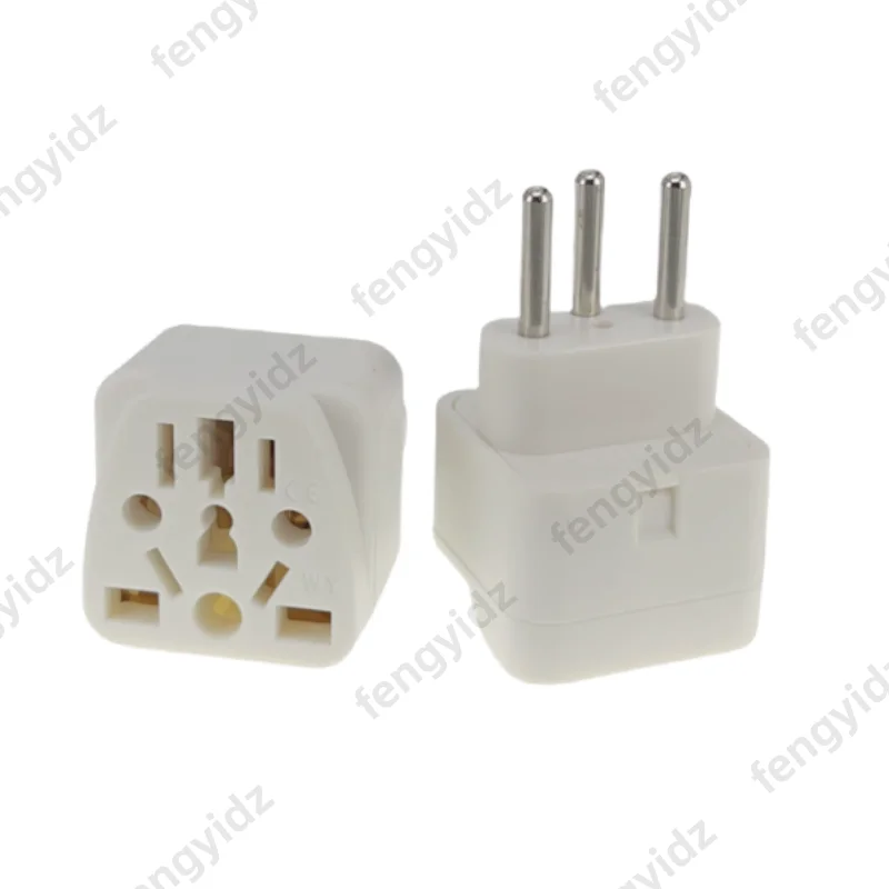 Fengyidz-Adaptador de enchufe de conversión de Suiza Universal, 3 pines, Reino Unido/EE. UU./UE/AU, enchufe de viaje de Suiza tipo J, enchufe convertidor de enchufe suizo - imagen 3