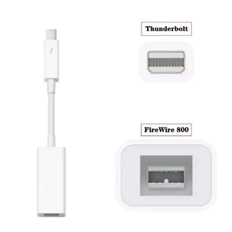 Apple A1643 Thunderbolt 2 auf FireWire 800 Adapter Thunderbolt zu Fire 1394B, geeignet für Mac-Computer ausgestattet - imagen 4
