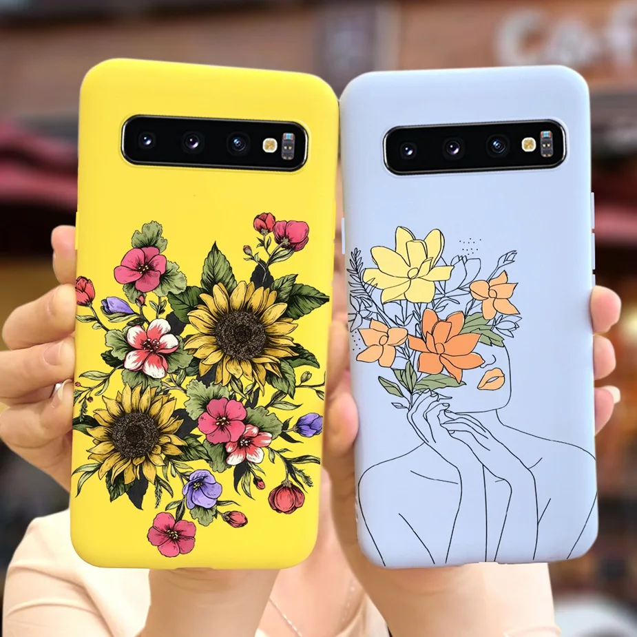 Samsung Galaxy S10 S10e S10+ Funda Silicona Color Caramelo - imagen 2
