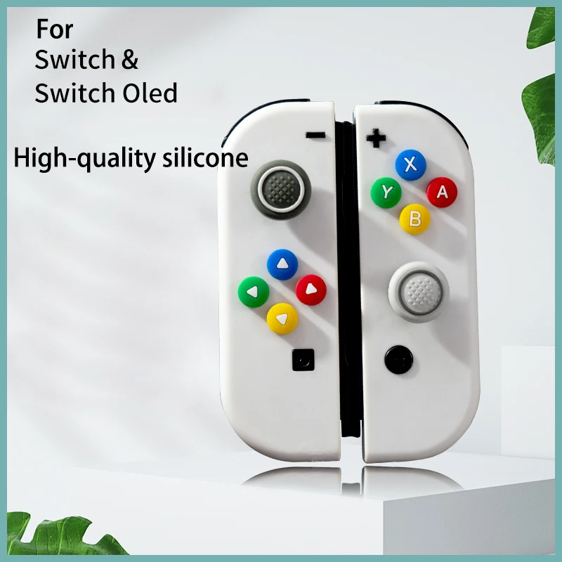 STORM WYRM, pegatinas de botón de silicona suave no tóxicas de alta calidad y juego de tapas de Joystick para interruptor y interruptor Oled AKSW-308 - imagen 5