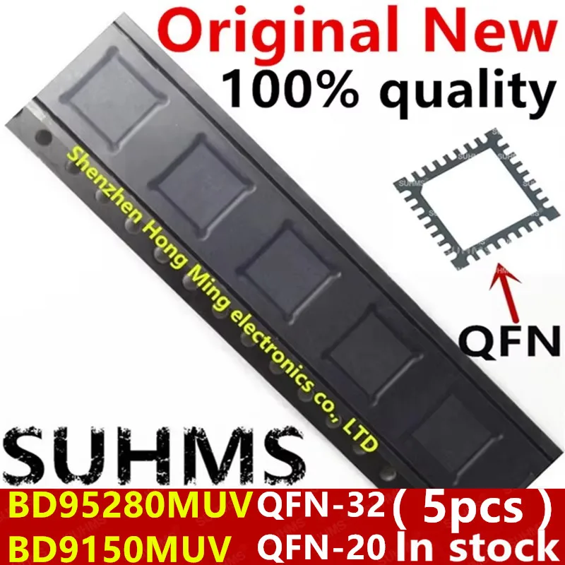 Chip BD95280 + BD9150 Original QFN – Repuesto Electrónico - imagen 4