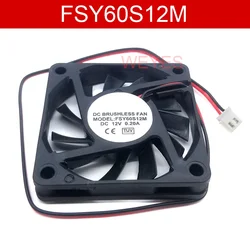 Ventilador 12V FONSONING FSY60S12M – Refrigeración eficiente