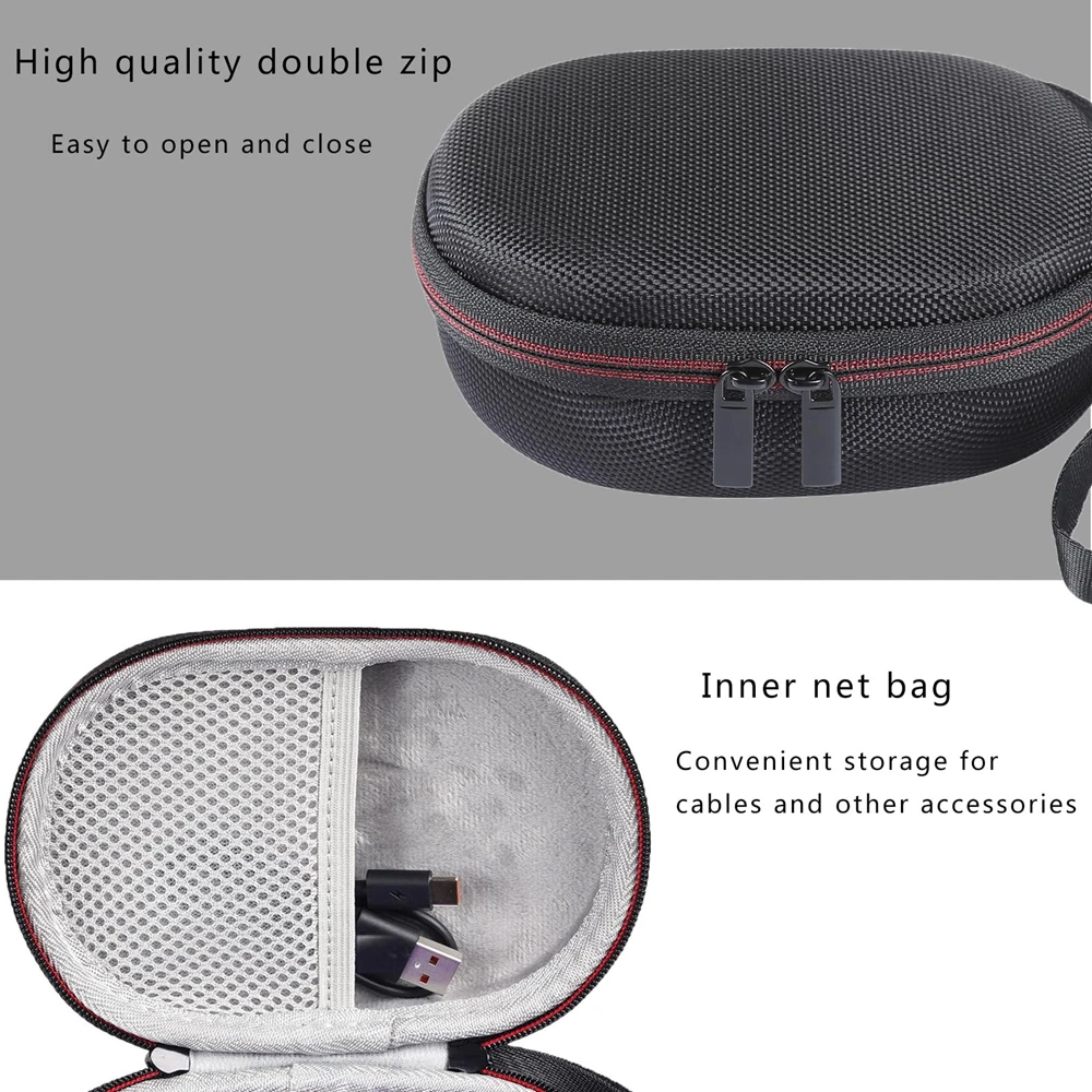 Estuche de viaje duro EVA, caja de almacenamiento de altavoz a prueba de golpes, estuche rígido antiarañazos a prueba de salpicaduras para altavoz BT portátil JBL Clip 5 - imagen 4