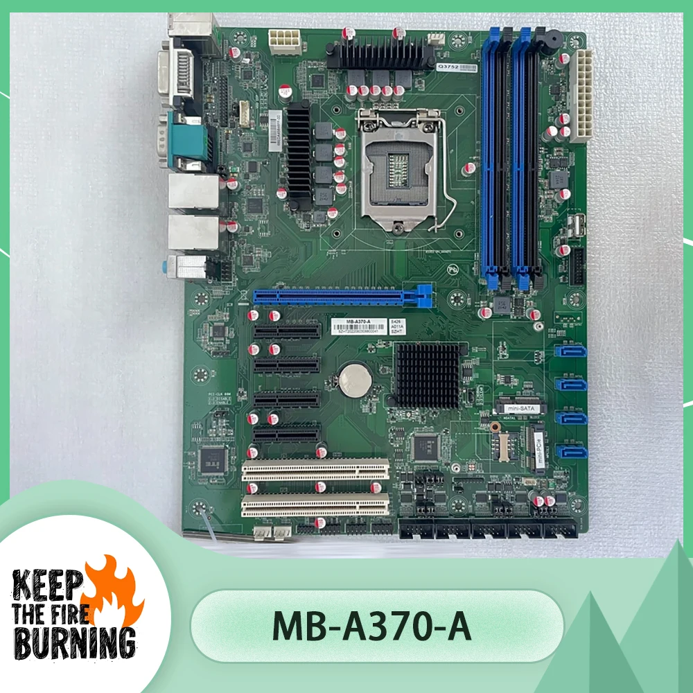 Q3752 Placa base industrial puerto Ethernet dual MB-A370-A