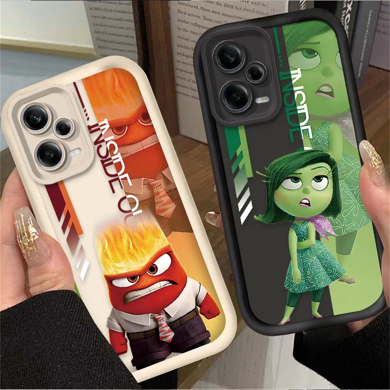 Funda de silicona Disney Inside Out 2 para Xiaomi Redmi Note 13 14 12 11 Pro Plus 5G 12S 11S 10S 10 9 Redmi 14C 13C 12C 12 4G A3 A3X - imagen 2