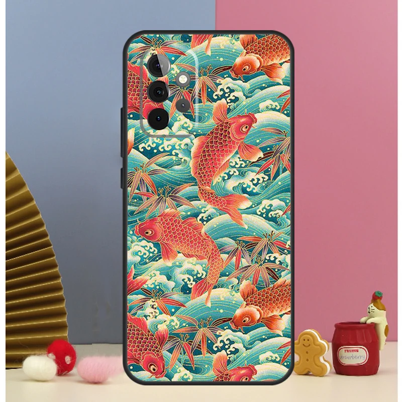 Funda artística japonesa Pub Wave Anime para Samsung Galaxy A13 A33 A53 A26 A16 A36 A56 A15 A35 A55 A14 A34 A54 A12 A32 A52 A17 - imagen 4