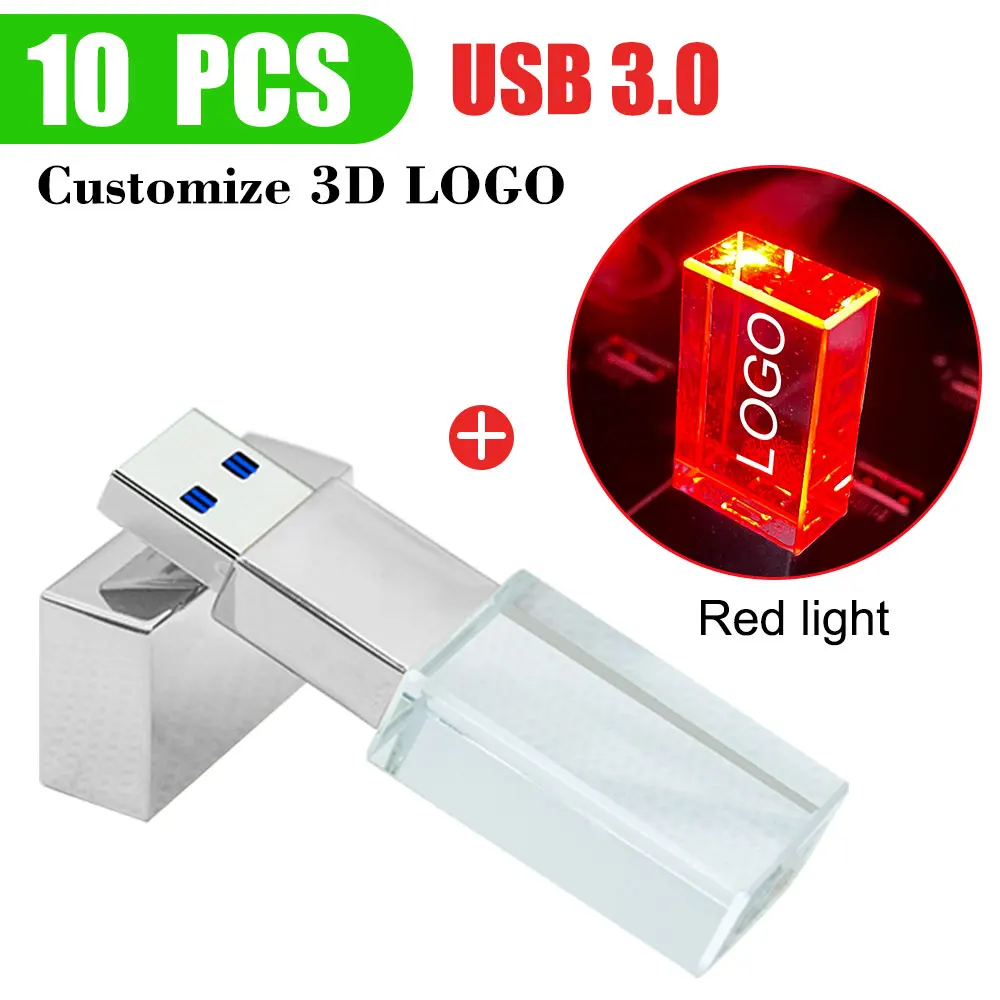 silver -red led
